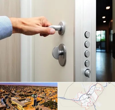 درب ضد سرقت در بافق