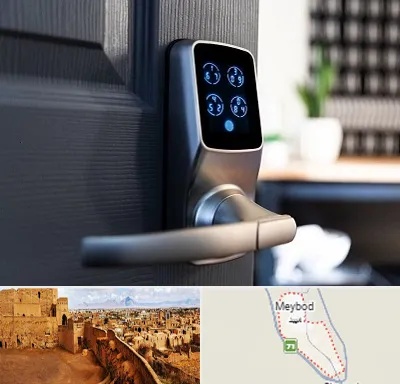 درب برقی در میبد