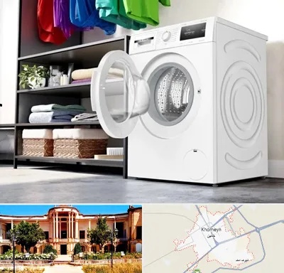 تعمیر ماشین لباسشویی بوش در خمین