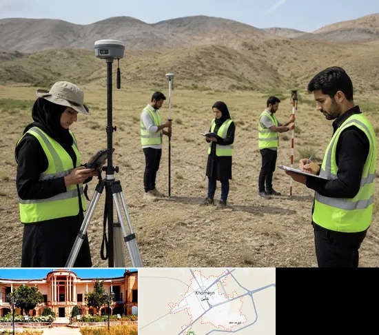 آموزش جامع نقشه برداری زمینی GPS در خمین