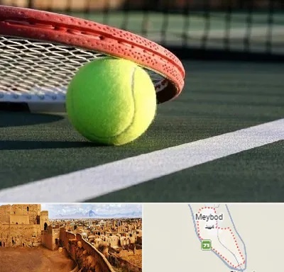 زمین تنیس در میبد