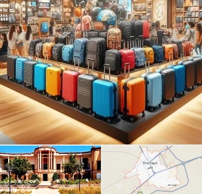 فروشگاه کیف و چمدان در خمین