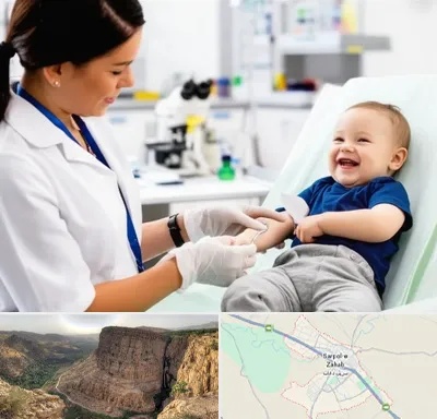 آزمایشگاه کودک و نوزاد در سرپل ذهاب