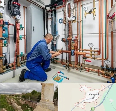 تاسیسات ساختمان در کنگاور