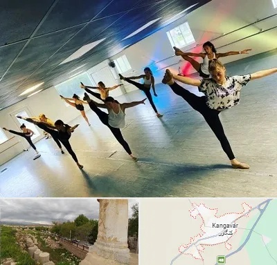 کلاس رقص گروهی در کنگاور