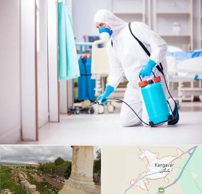 سمپاشی بیمارستان در کنگاور