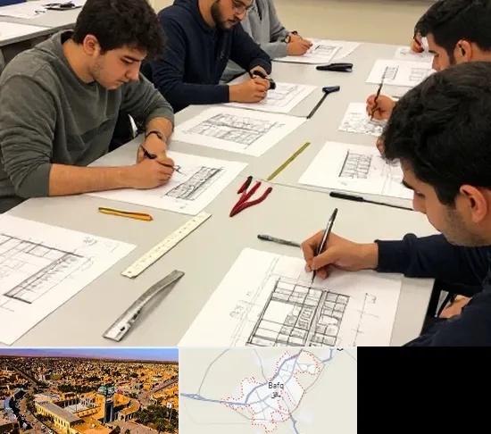 کلاس آمادگی آزمون طراحی معماری در بافق