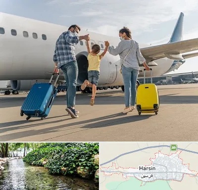 آژانس هواپیمایی در هرسین