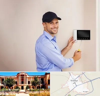 نصاب آیفون تصویری در خمین