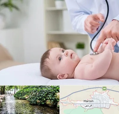دکتر ریه اطفال در هرسین