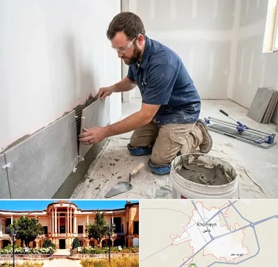 نصب کاشی و سرامیک در خمین