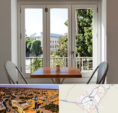 شیشه دوجداره در بافق