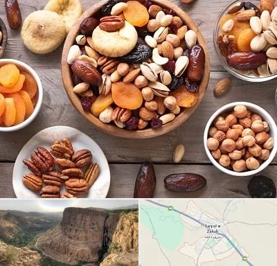 آجیل فروشی در سرپل ذهاب