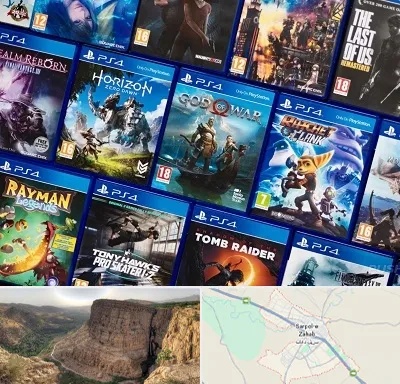 نصب بازی پلی استیشن PS4 در سرپل ذهاب