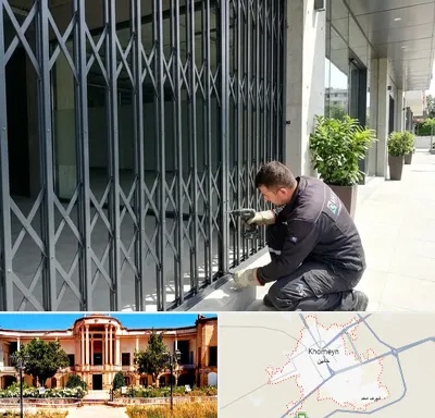 حفاظ آکاردئونی در خمین