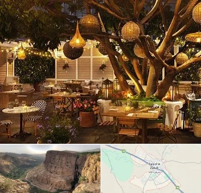 رستوران رو باز در سرپل ذهاب