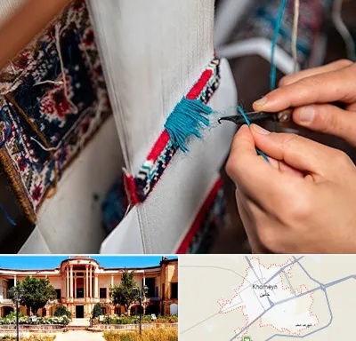 تولیدی فرش دستباف در خمین