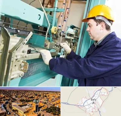 قطعات آسانسور در بافق
