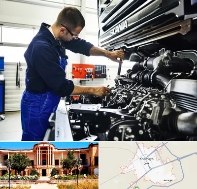 لوازم یدکی اسکانیا در خمین