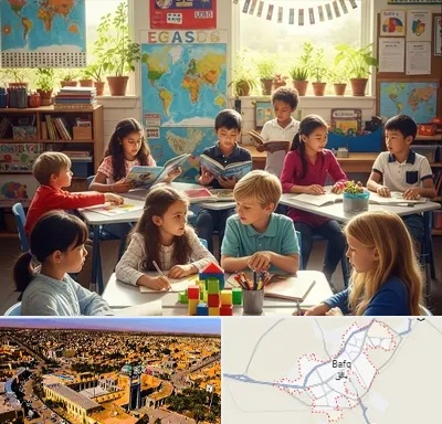 دبستان دو زبانه در بافق