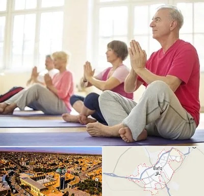 کلاس یوگا سالمندان در بافق