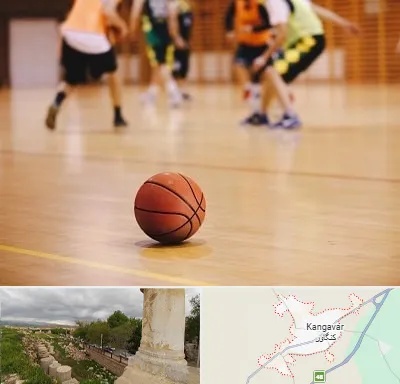 کلاس بسکتبال در کنگاور