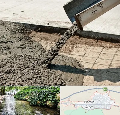 کارخانه مصالح ساختمانی در هرسین
