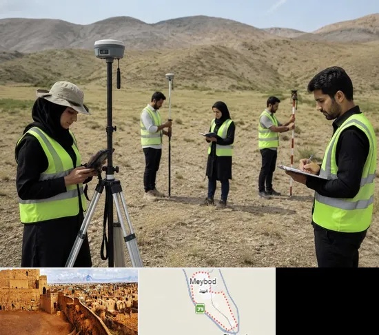 آموزش جامع نقشه برداری زمینی GPS در میبد
