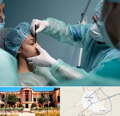 عمل بینی ارزان در خمین