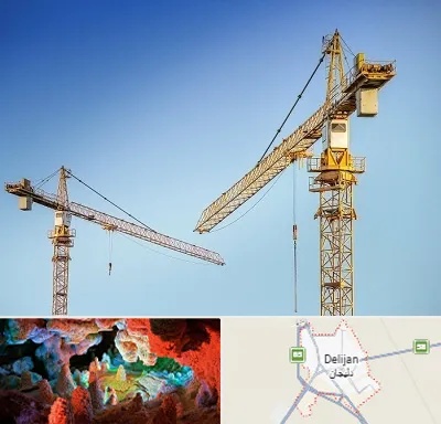 تاور کرین در دلیجان