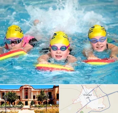 آموزش شنا کودکان در خمین