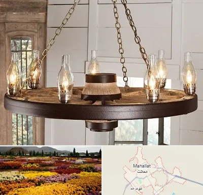 فروشگاه لوستر در محلات