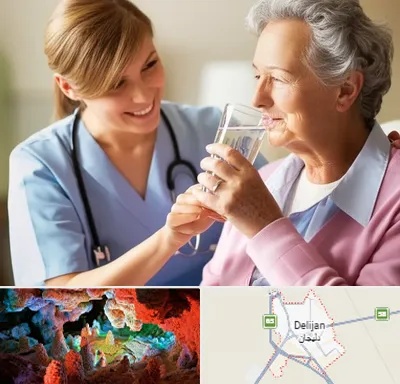 پرستار بیمار در دلیجان