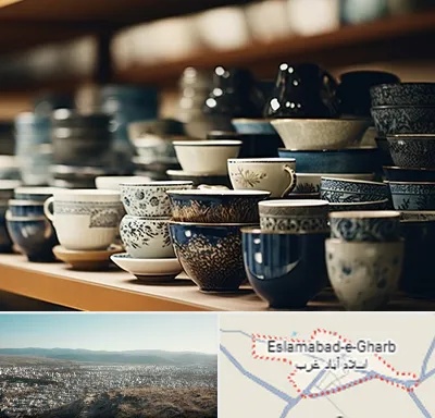 فروش ظروف چینی در اسلام آباد غرب