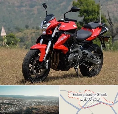 فروش موتور سیکلت بنلی در اسلام آباد غرب