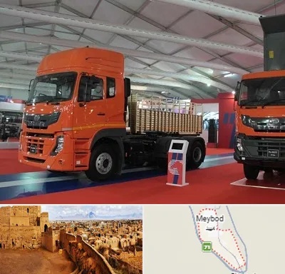 نمایشگاه ماشین سنگین در میبد