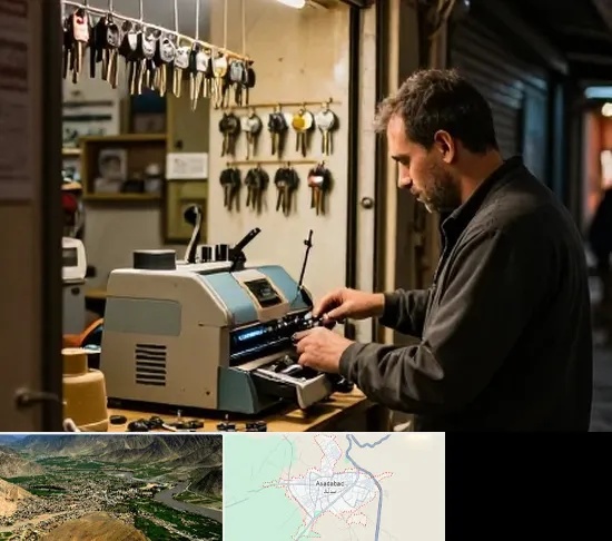 کلید سازی شبانه روزی در اسدآباد