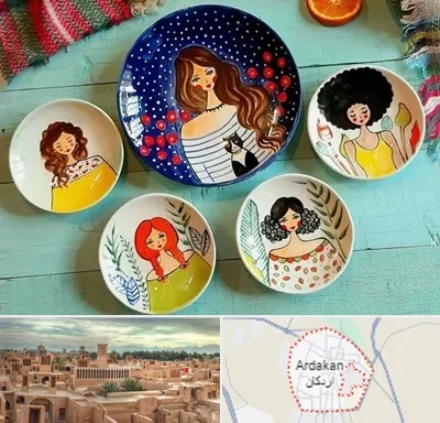 آموزشگاه نقاشی روی سفال در اردکان