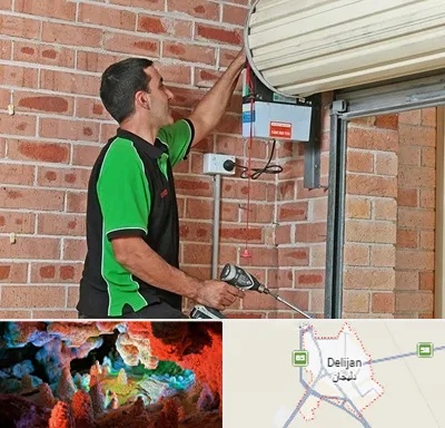 تعمیر جک درب پارکینگ در دلیجان