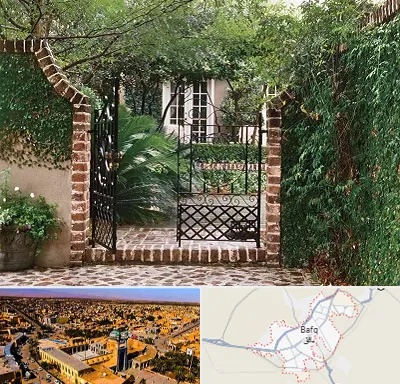 درب حیاط در بافق