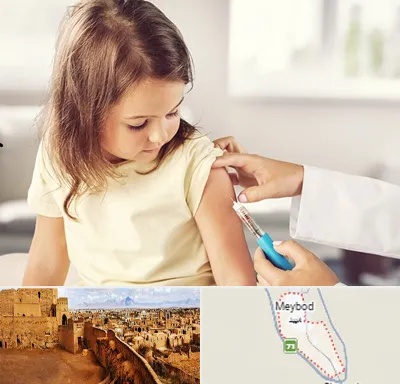 نمونه گیری خون نوزاد و اطفال در میبد