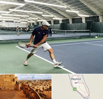 باشگاه تنیس در میبد
