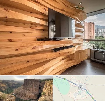دیوارکوب در سرپل ذهاب