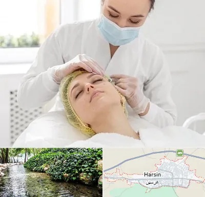 کلینیک زیبایی در هرسین