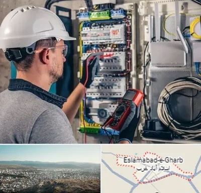 برقکار سیار در اسلام آباد غرب