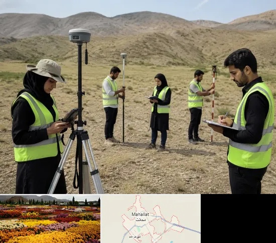 آموزش جامع نقشه برداری زمینی GPS در محلات