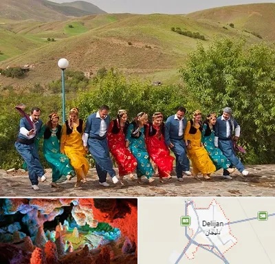 کلاس رقص کردی در دلیجان