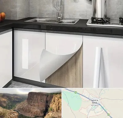 نصب برچسب کابینت در سرپل ذهاب