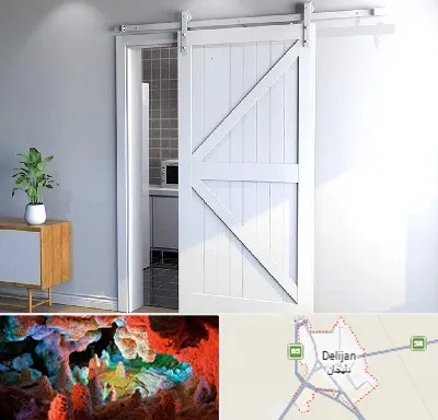 درب ریلی و کشویی در دلیجان