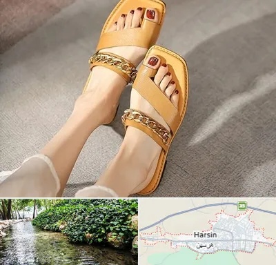 کفش صندل زنانه در هرسین